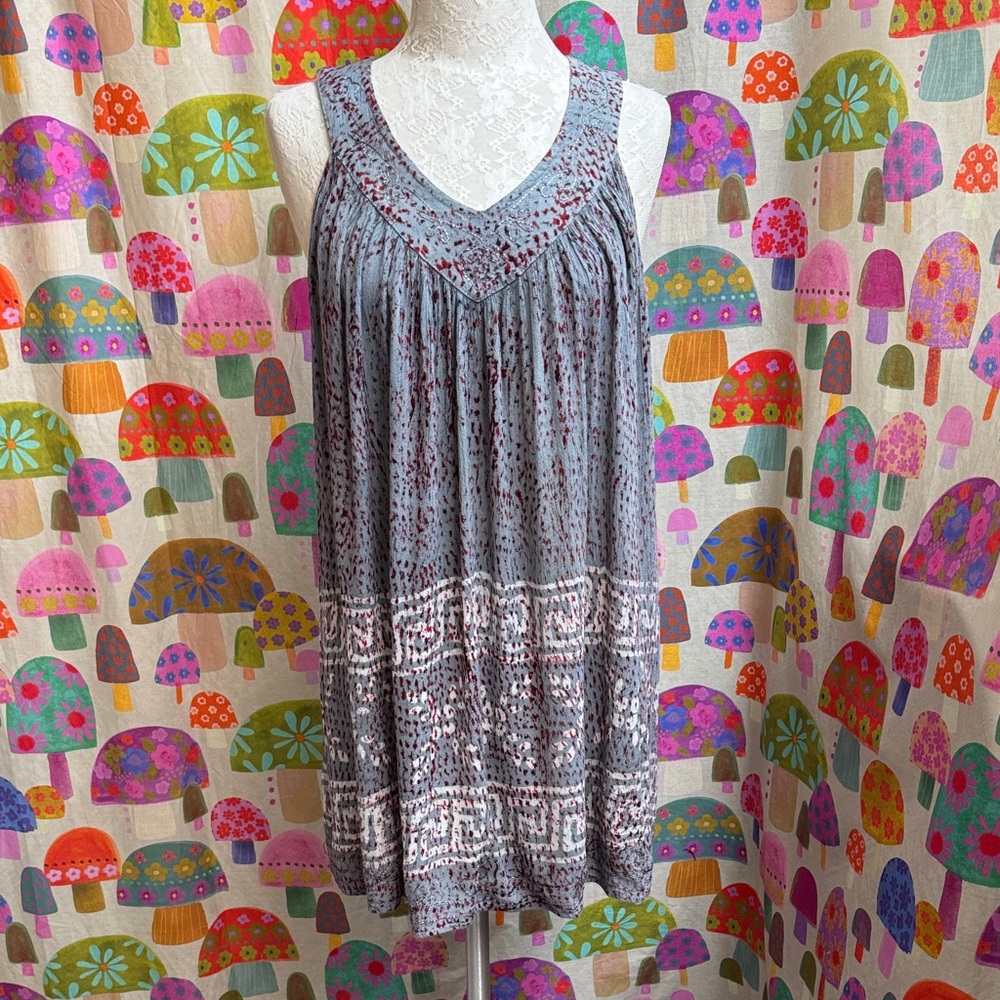 Advance Apparels Embroidered Free Size Tank Top.